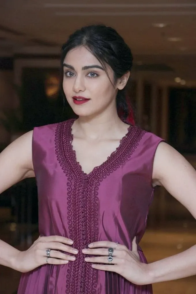 ADAH SHARMA STILLS AT INTERNATIONAL WOMEN'S DAY EVENT